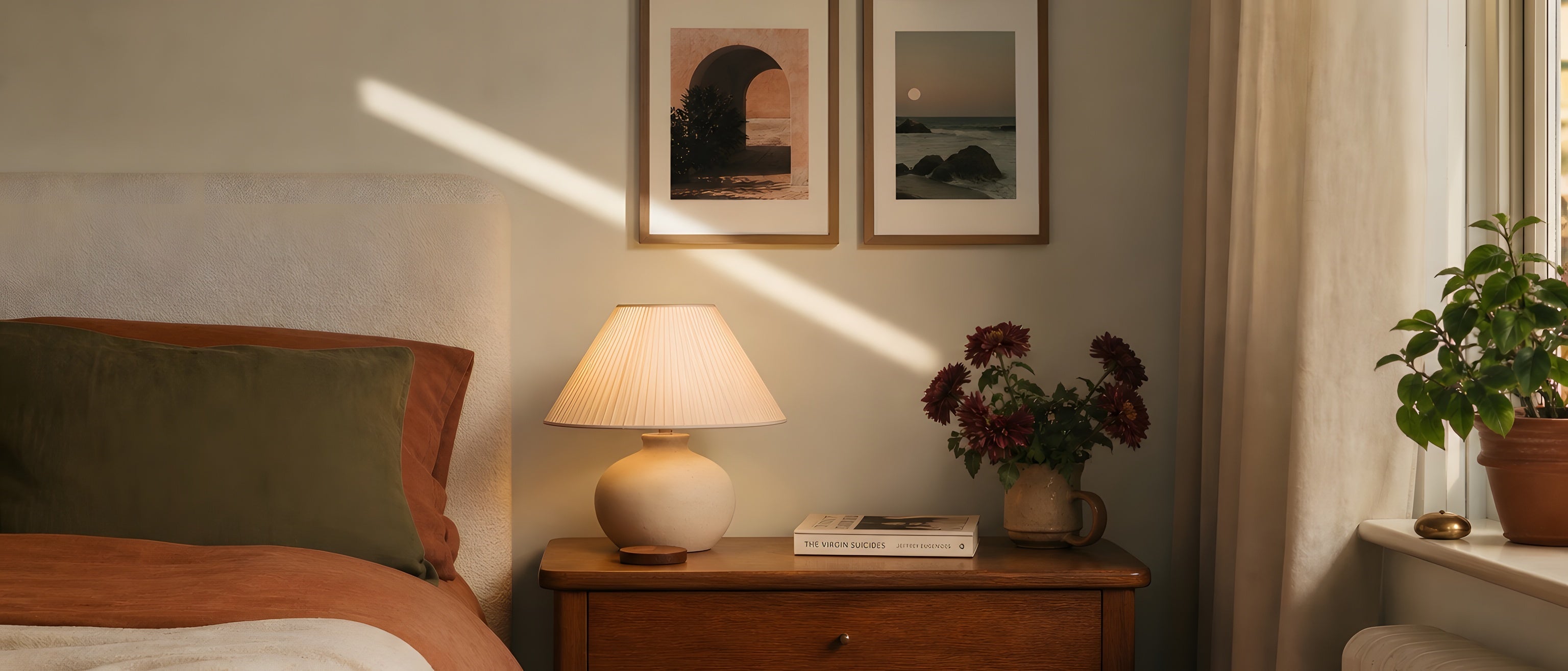 8x10 Prints — editorial interior scene with framed prints